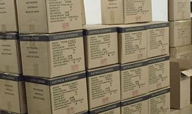 宏浩達(dá)數(shù)據(jù)線工廠成品數(shù)據(jù)線包裝出口產(chǎn)品放置區(qū)