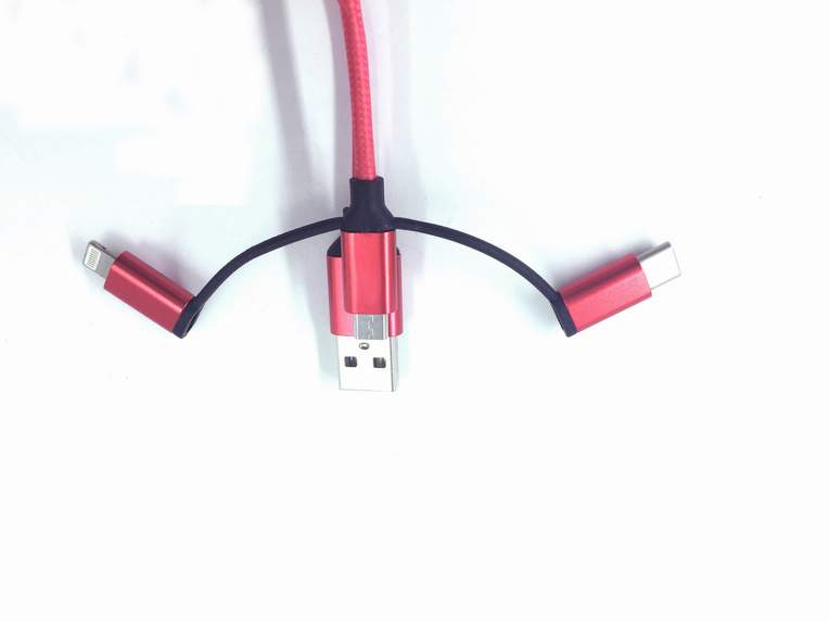 宏浩達三合一尼龍編織數(shù)據線工廠定制 宏浩達三合一尼龍編織數(shù)據線工廠定制