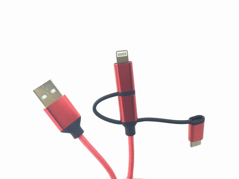 宏浩達三合一尼龍編織數(shù)據線工廠定制 宏浩達三合一尼龍編織數(shù)據線工廠定制