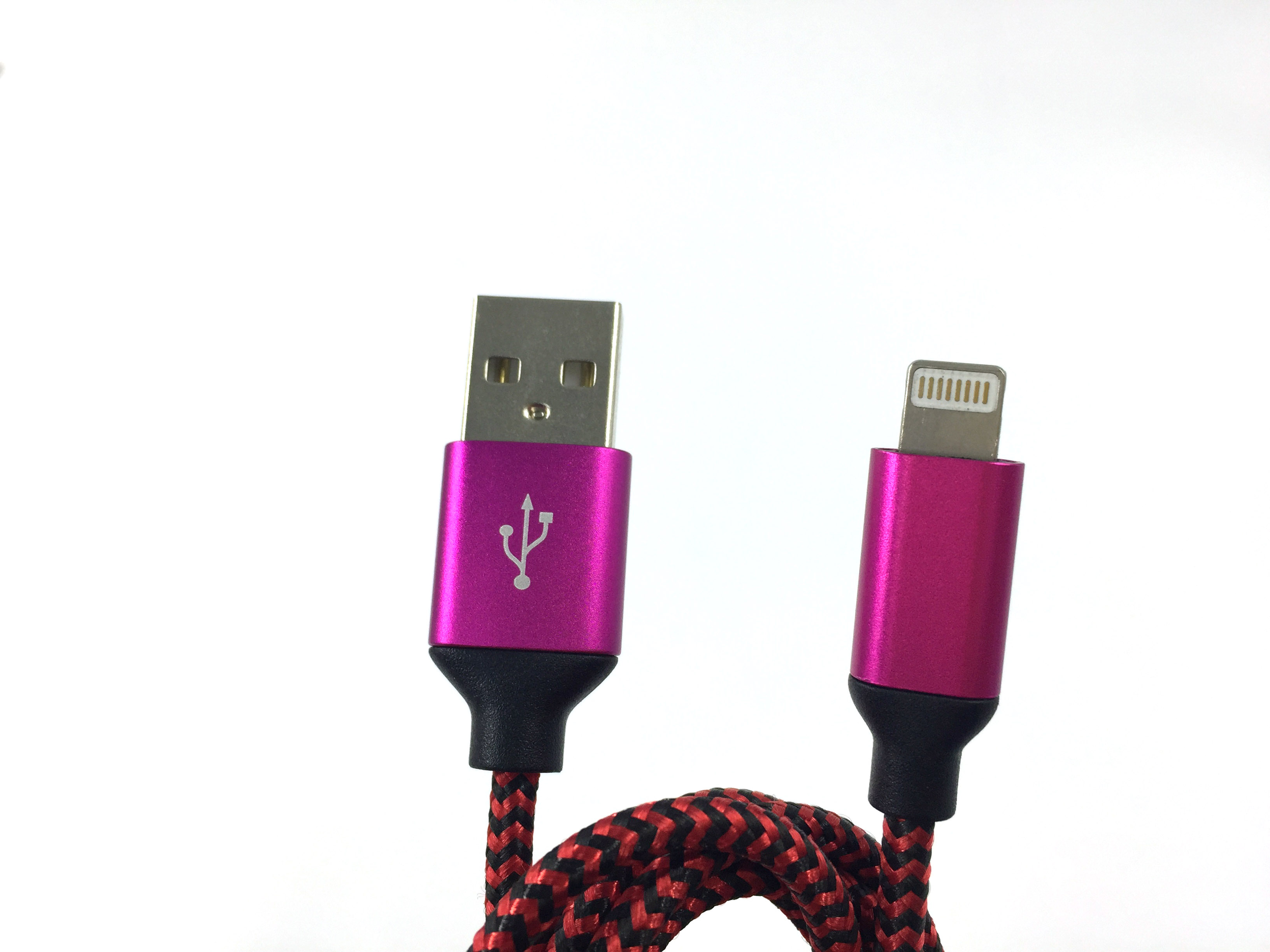 宏浩達(dá)蘋果數(shù)據(jù)線，lightning手機(jī)數(shù)據(jù)線iPhone通用，鋁合金+尼龍編織