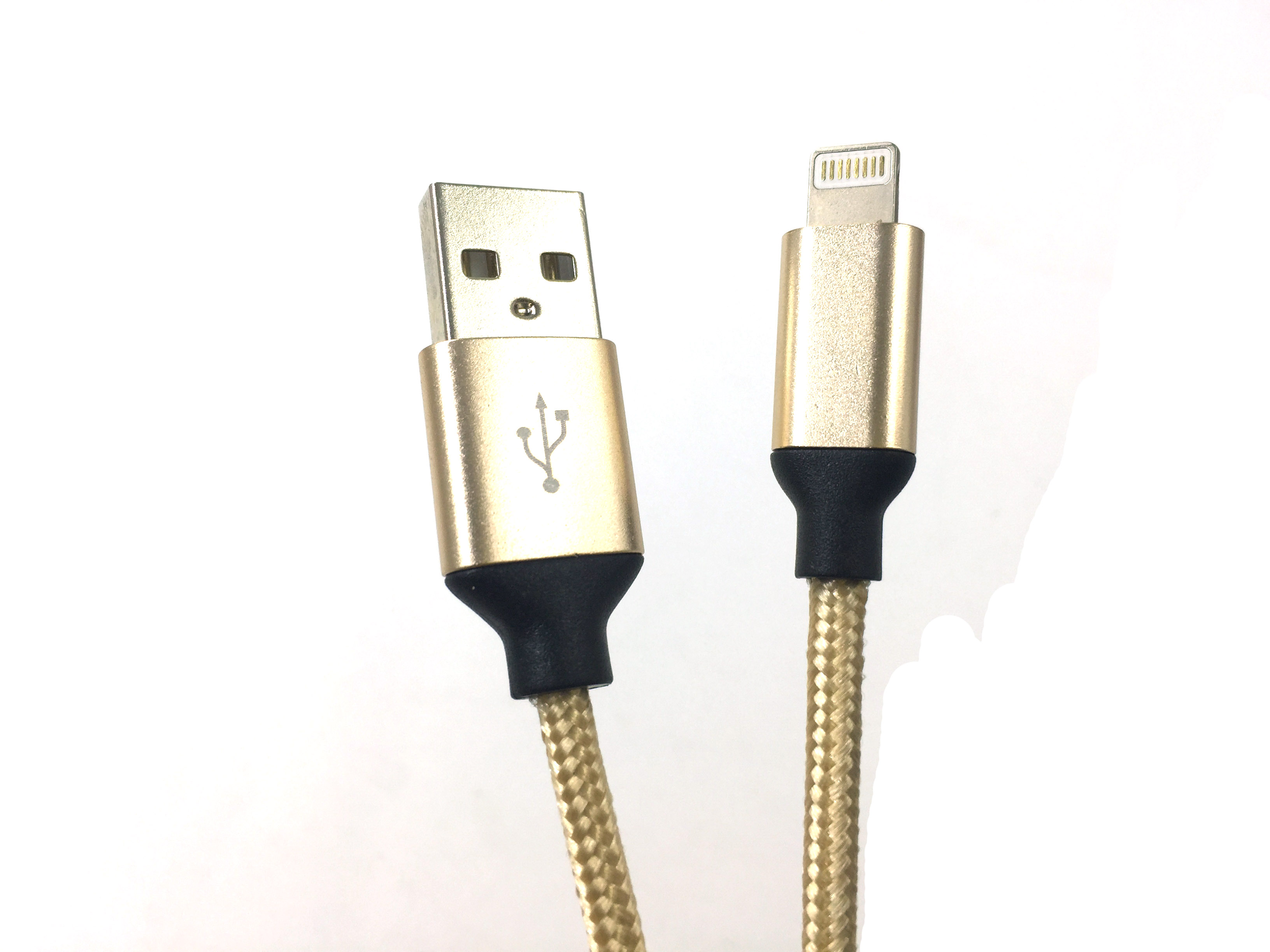 宏浩達(dá)蘋果數(shù)據(jù)線，lightning手機(jī)數(shù)據(jù)線iPhone通用，鋁合金+尼龍編織