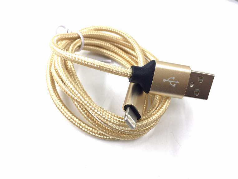 宏浩達(dá)蘋果數(shù)據(jù)線，lightning手機(jī)數(shù)據(jù)線iPhone通用，鋁合金+尼龍編織