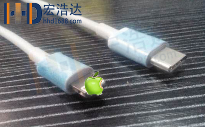 宏浩達iphone8/8plus/x蘋果快充數(shù)據線USB-C轉lightning 宏浩達iphone8/8plus/x蘋果快充數(shù)據線USB-C轉lightning