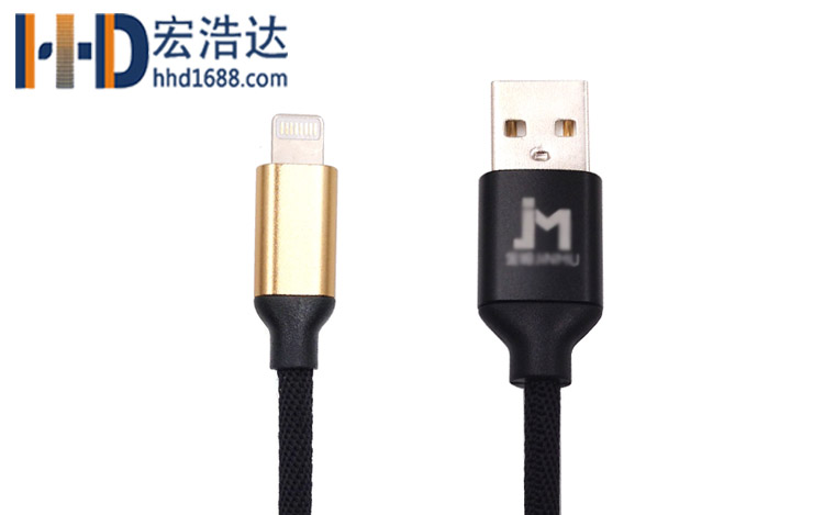 宏浩達(dá)廠家直銷手機(jī)數(shù)據(jù)線鋁合金布紋充電蘋果數(shù)據(jù)線工廠專業(yè)定制 宏浩達(dá)廠家直銷手機(jī)數(shù)據(jù)線鋁合金布紋充電蘋果數(shù)據(jù)線工廠專業(yè)定制