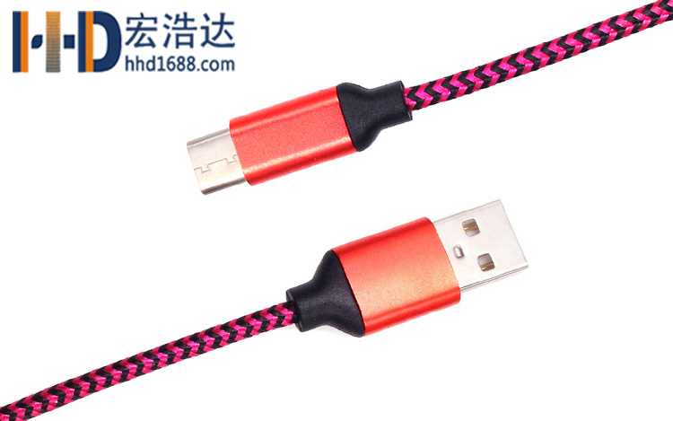 宏浩達(dá)廠家直銷華為數(shù)據(jù)線合金編織type-c充電數(shù)據(jù)線工廠專業(yè)定制 宏浩達(dá)廠家直銷華為數(shù)據(jù)線合金編織type-c充電數(shù)據(jù)線工廠專業(yè)定制