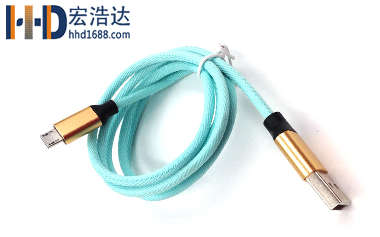 布紋編織材料外被的USB數(shù)據(jù)線 布紋編織材料外被的USB數(shù)據(jù)線