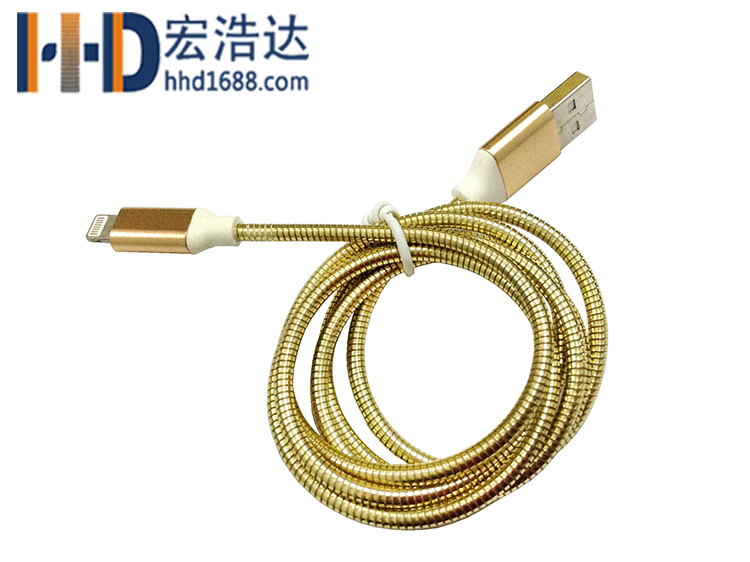 金屬軟管材料外被的USB數(shù)據(jù)線 金屬軟管材料外被的USB數(shù)據(jù)線